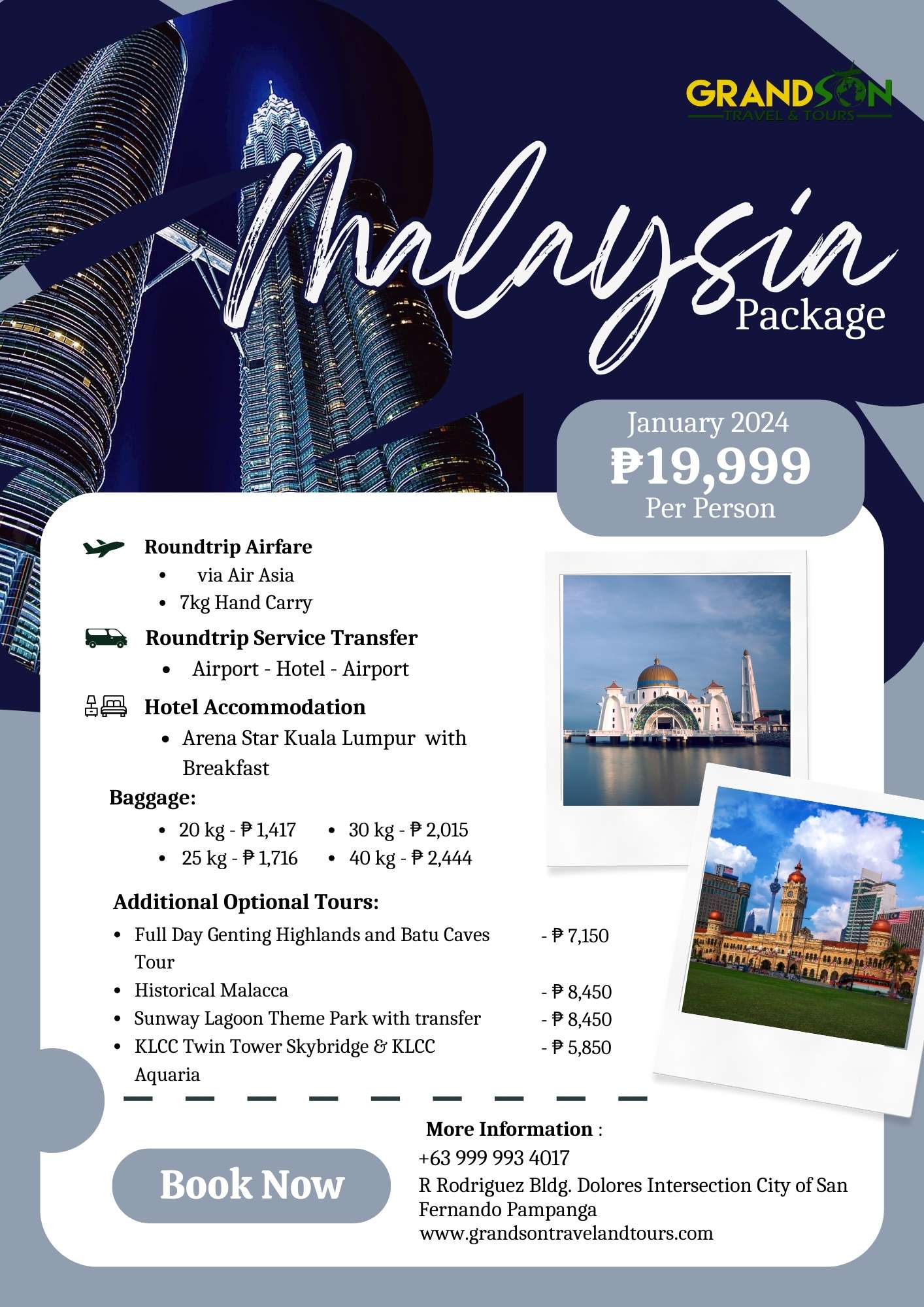 Malaysia - Grandson Travel and Tours